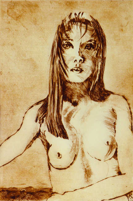 frauenfigur, akt; woman's figure, nude