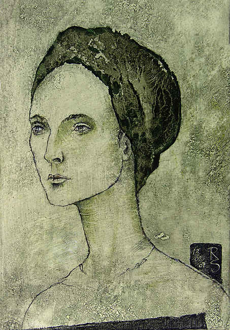 frauenkopf,woman's head, portrait
