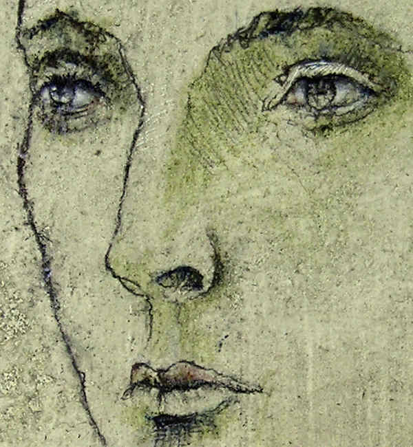 frauenkopf,woman's head, portrait